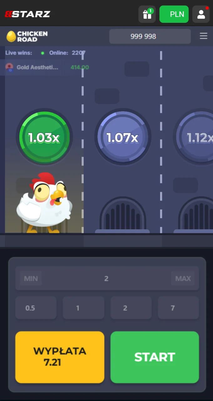 Śledź rozwój wydarzeń w grze Chicken Road i wygrywaj duże sumy.