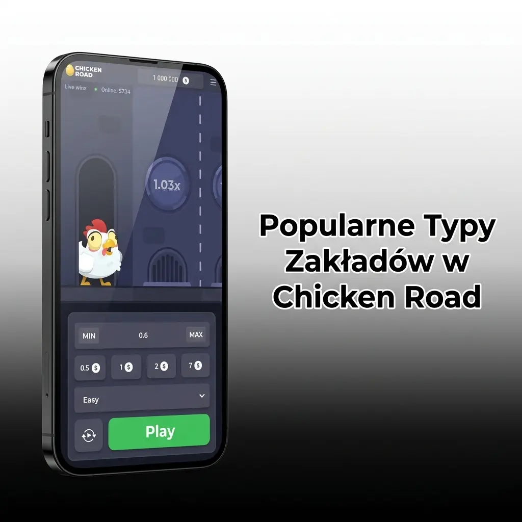 Popularne typy zakładów w Chicken Road – pojedyncze, podwójne i automatyczna wypłata przy wybranym mnożniku.